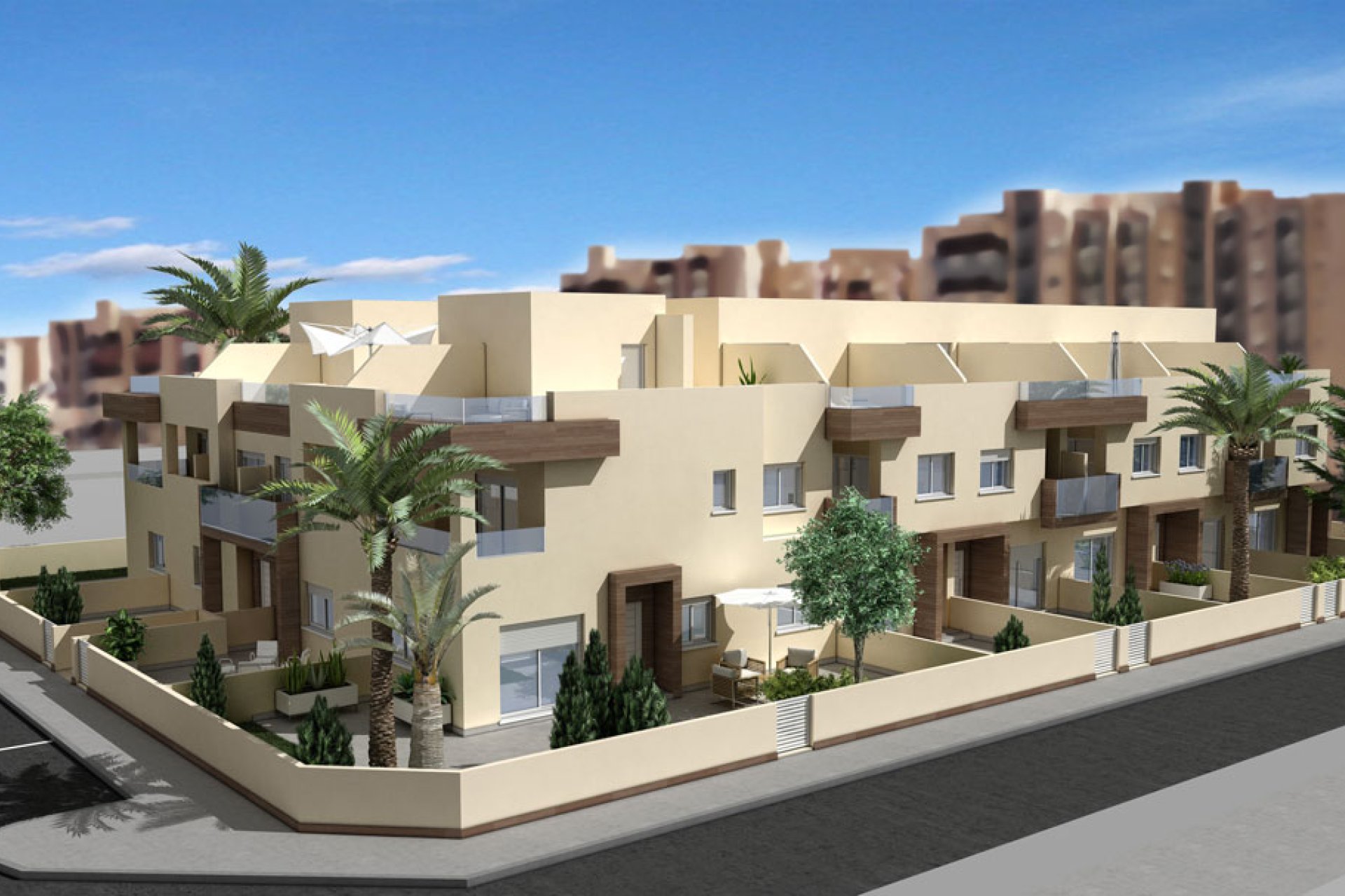 New Build - Terraced house -
La Manga del Mar Menor - La Manga Del Mar Menor