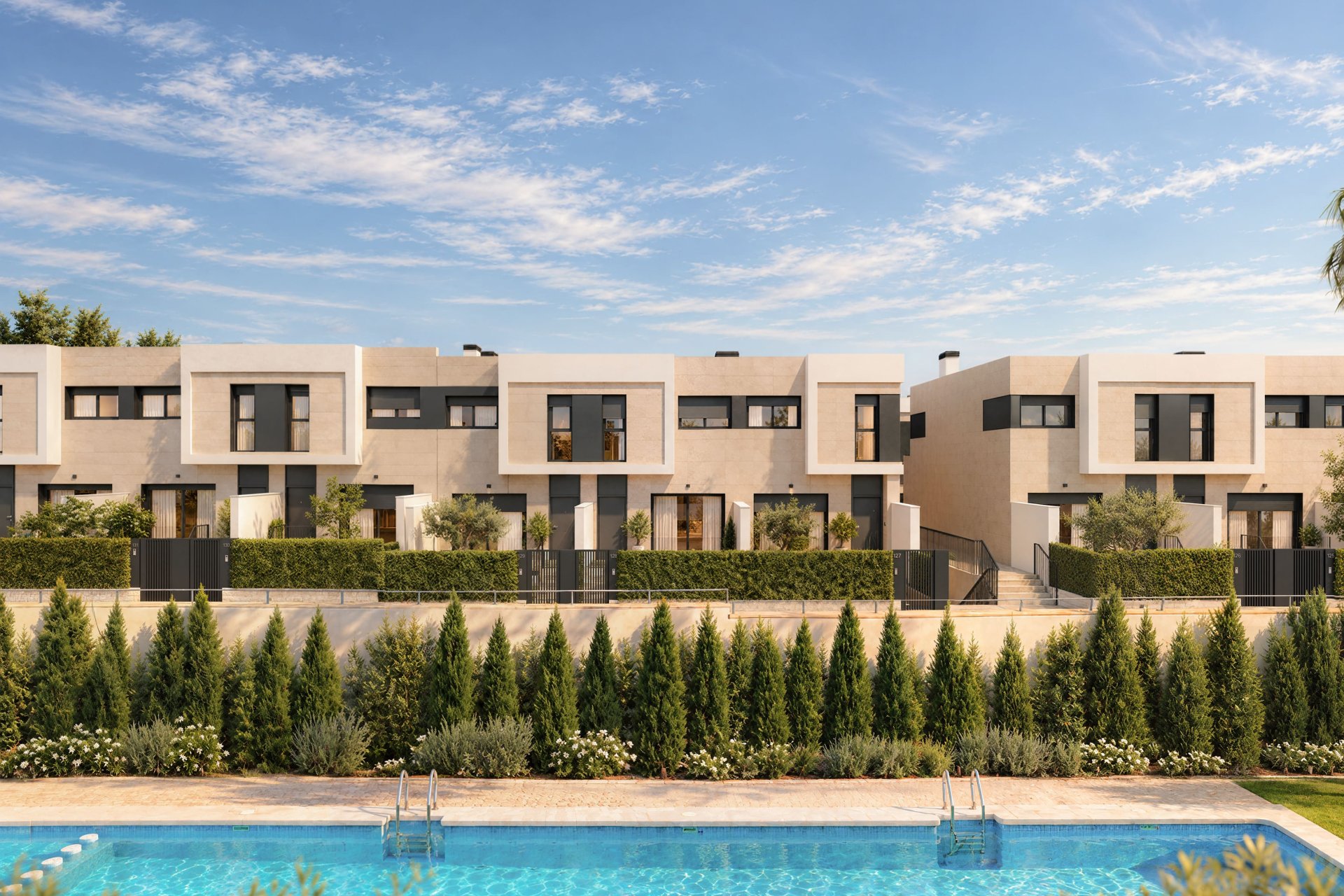 New Build - Terraced house -
Muchamiel - Mutxamel