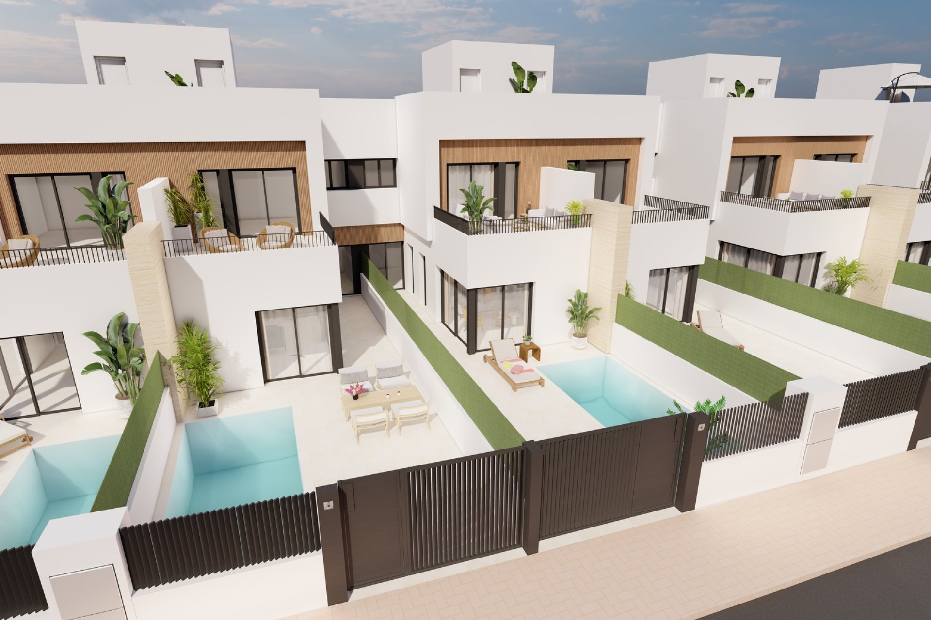 New Build - Terraced house -
San Javier