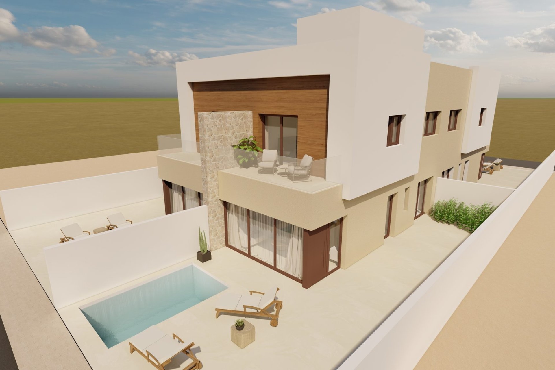 New Build - Terraced house -
San Javier