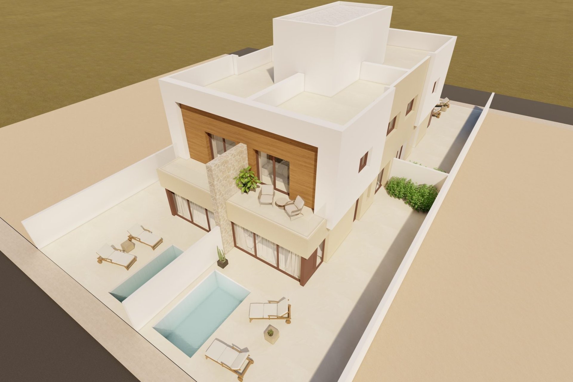 New Build - Terraced house -
San Javier