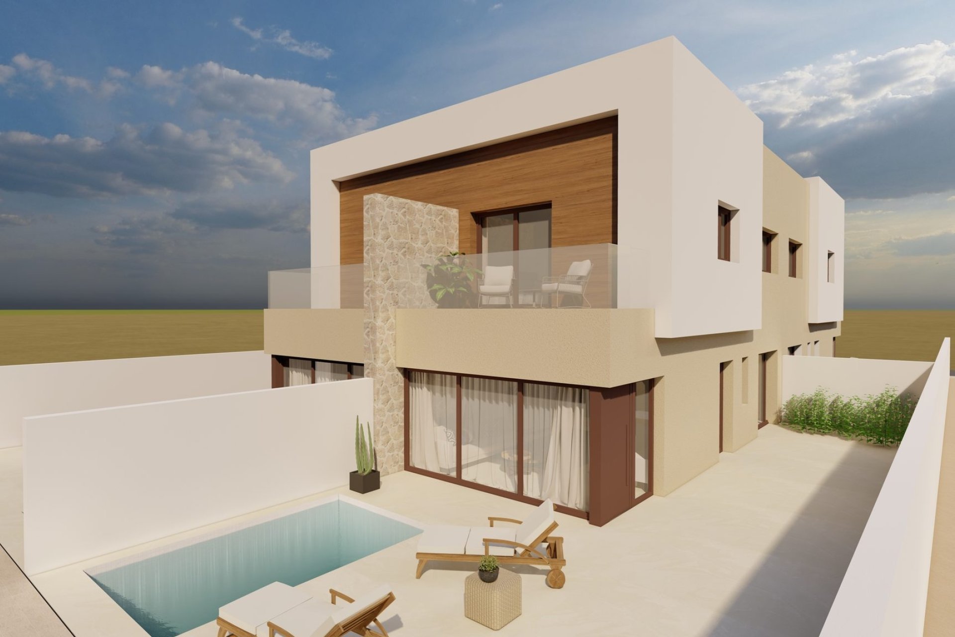 New Build - Terraced house -
San Javier