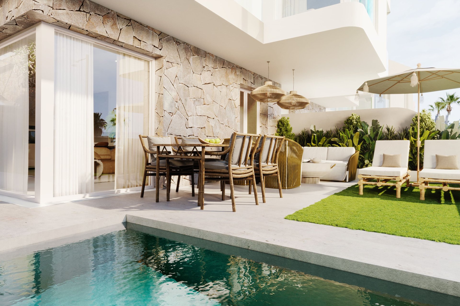 New Build - Terraced house -
Ventanicas-el Cantal