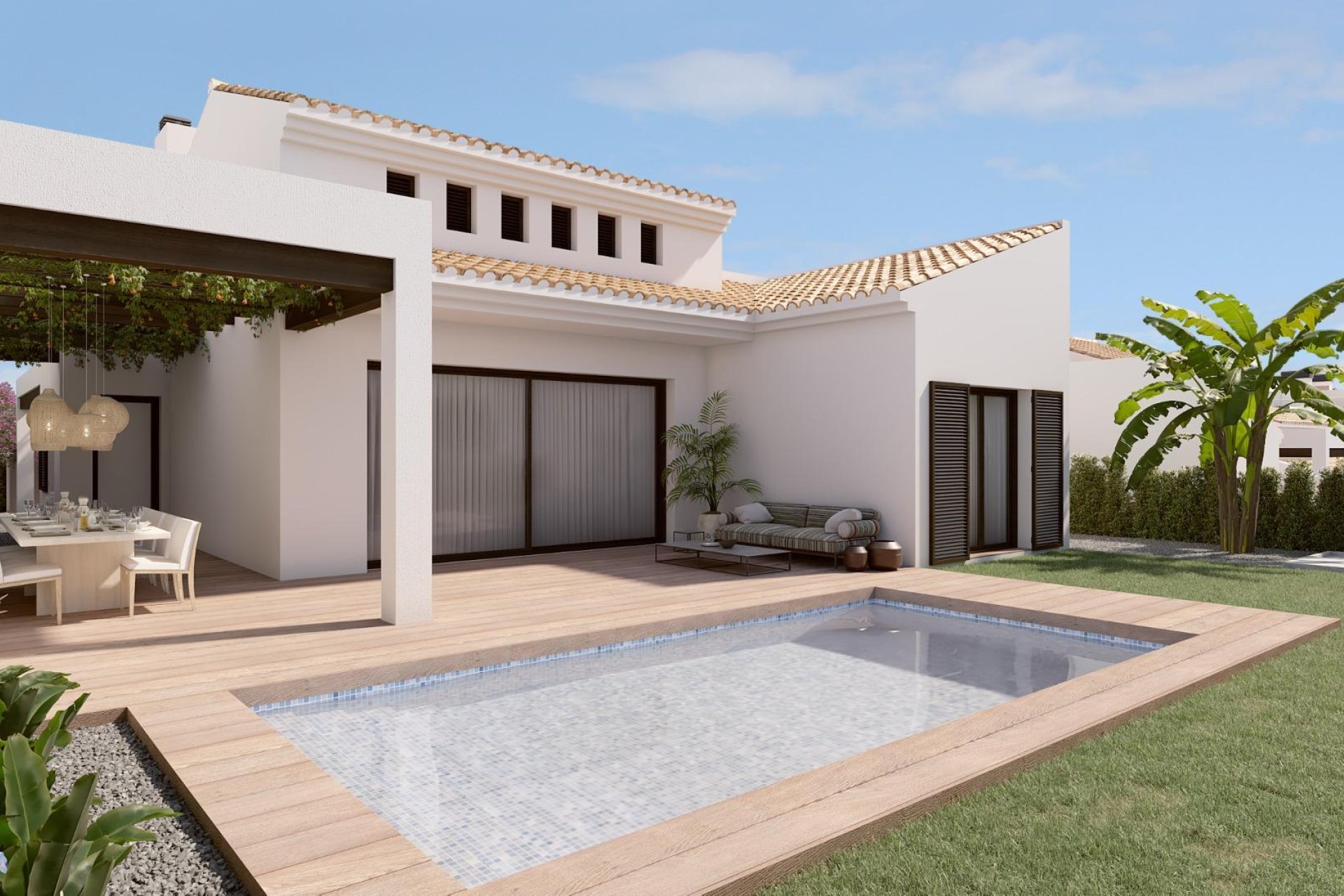 New Build - Villa -
Algorfa - Castillo De Montemar