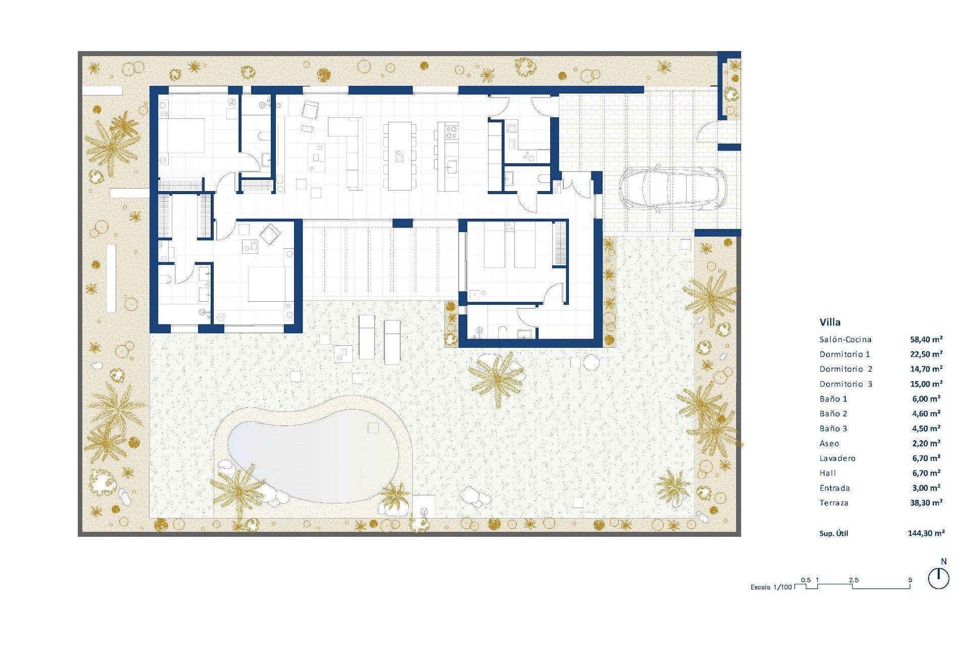 New Build - Villa -
Baños y Mendigo - Altaona Golf And Country Village