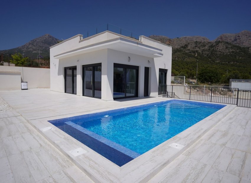 New Build - Villa -
Polop - Alberca