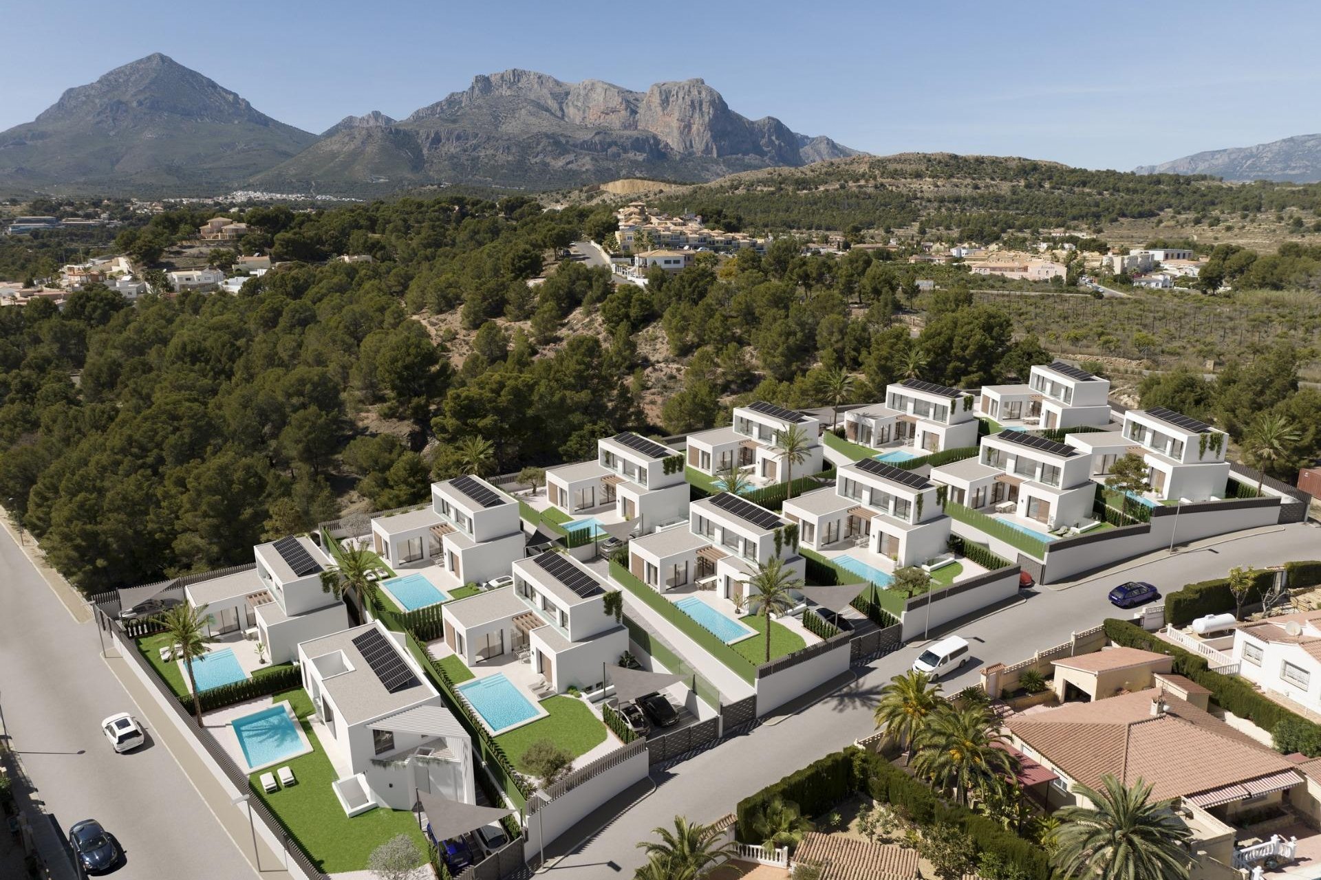 New Build Villas in Alfaz del Pi