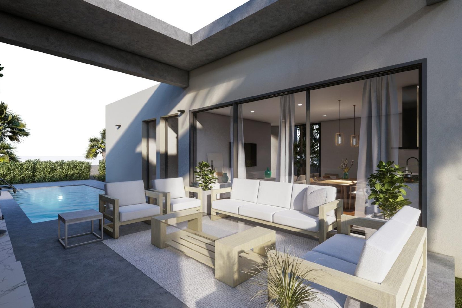 New Build Villas in Altaona Golf Resort, Murcia