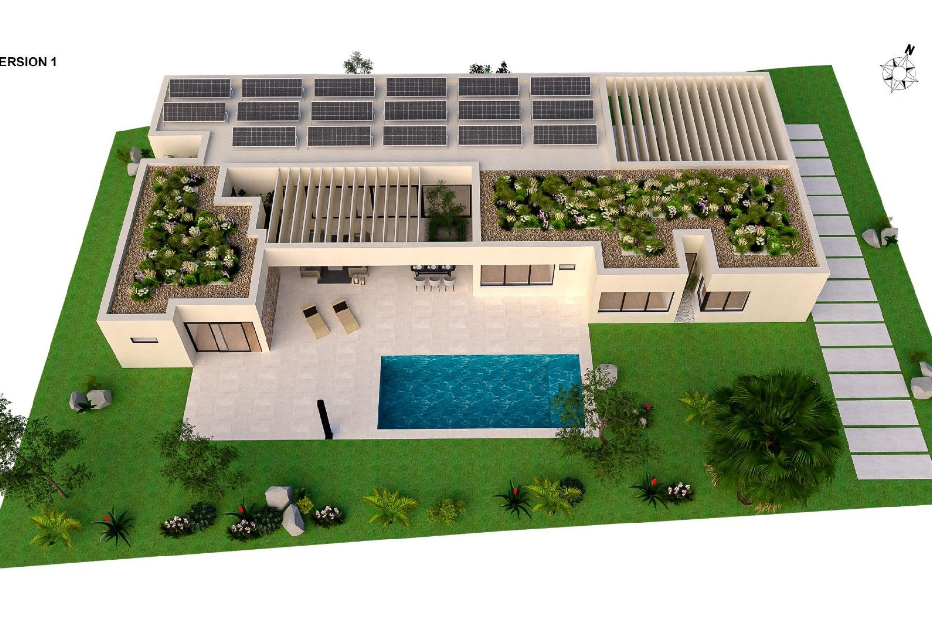 New Build Villas in Altaona Golf Resort, Murcia