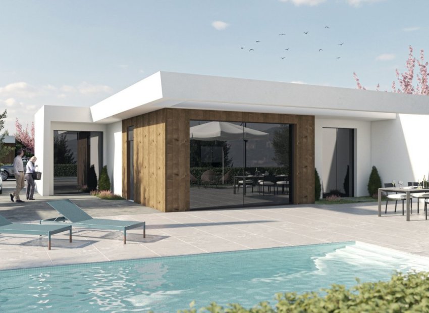 New build villas in Altaona Golf Resort, Murcia