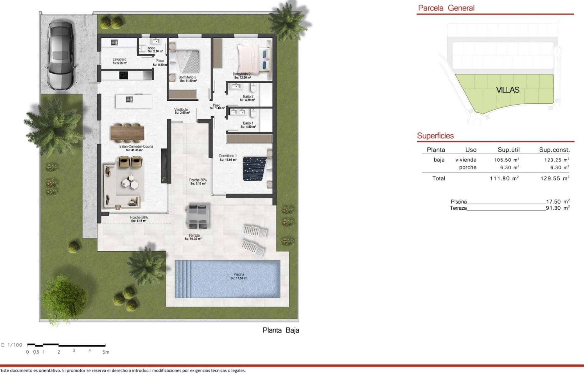 New build villas in Altaona Golf Resort, Murcia