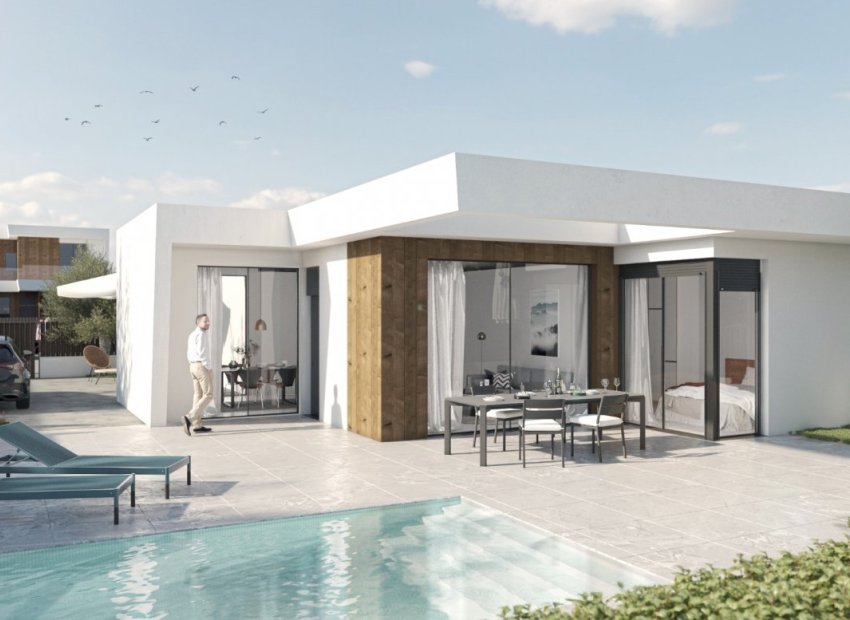 New build villas in Altaona Golf Resort, Murcia