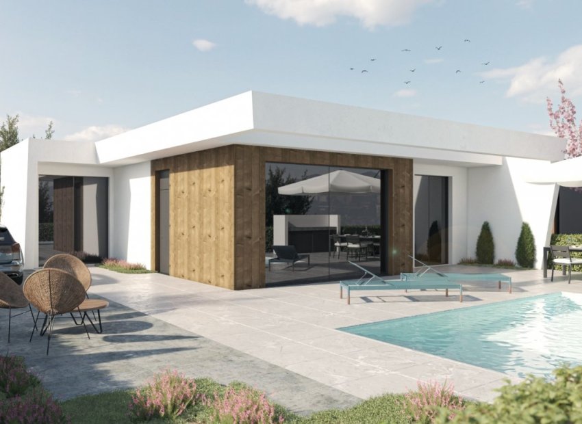 New build villas in Altaona Golf Resort, Murcia