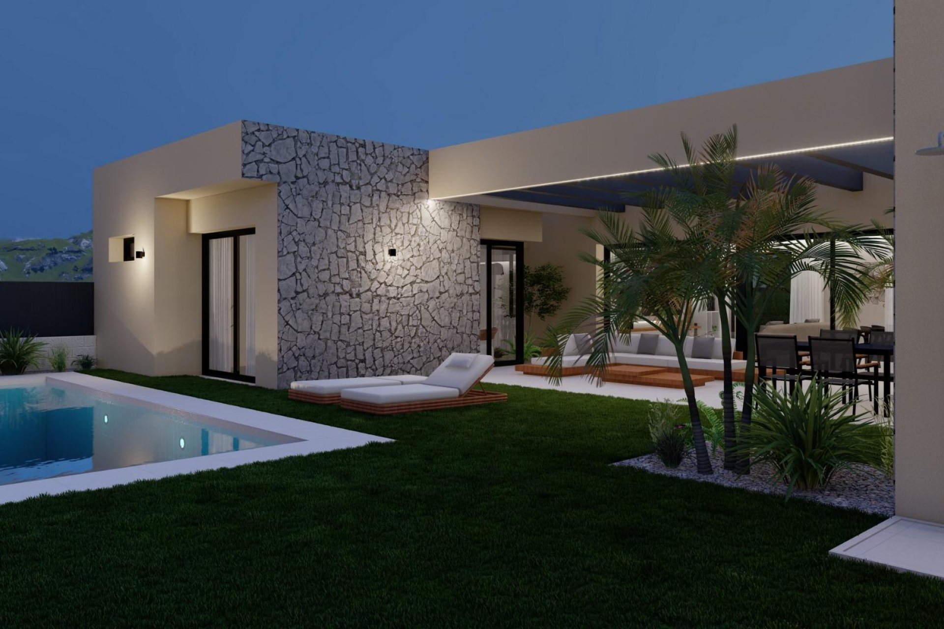 New Build Villas in Altaona Golf Resort, Murcia