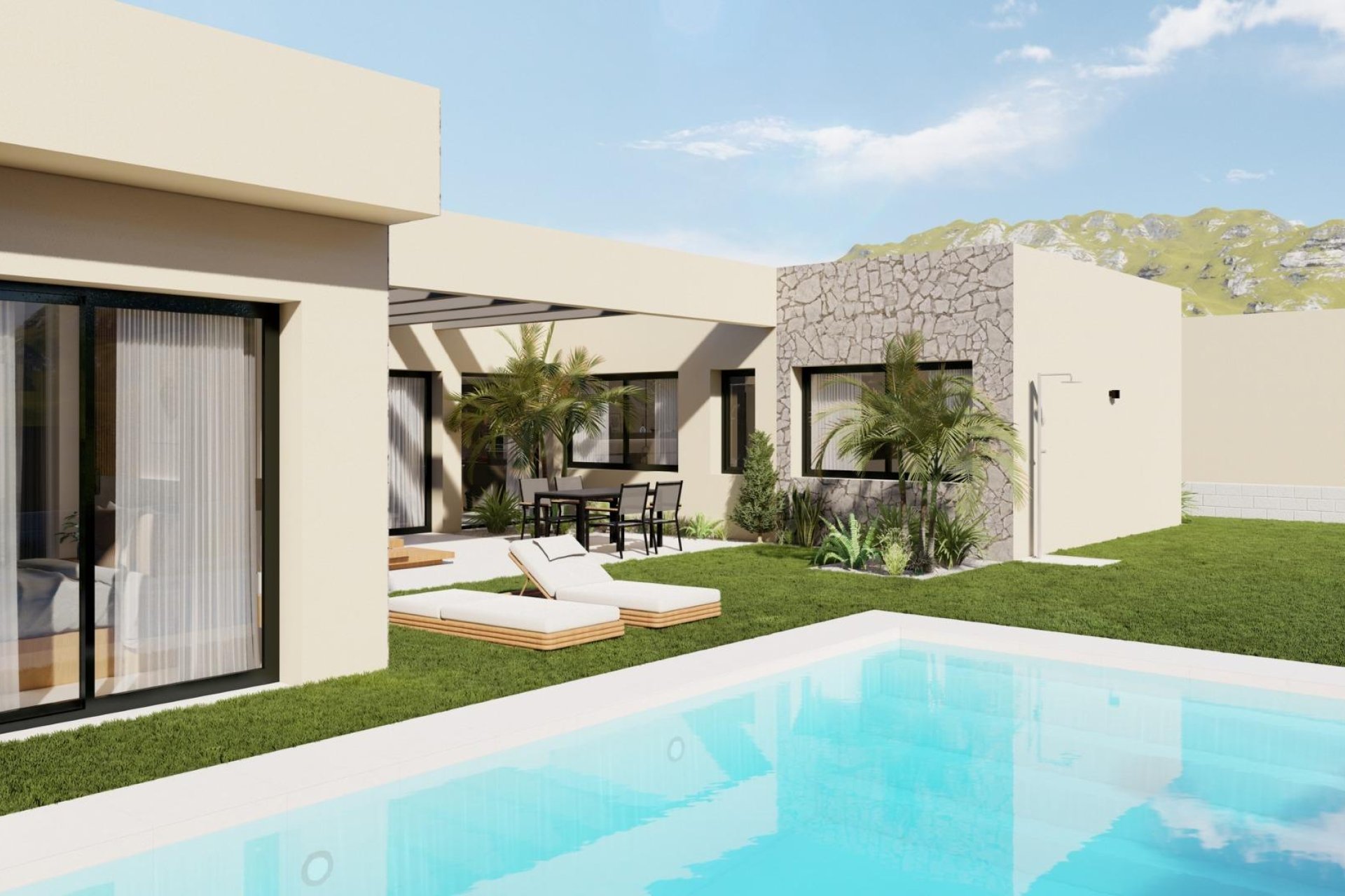 New Build Villas in Altaona Golf Resort, Murcia