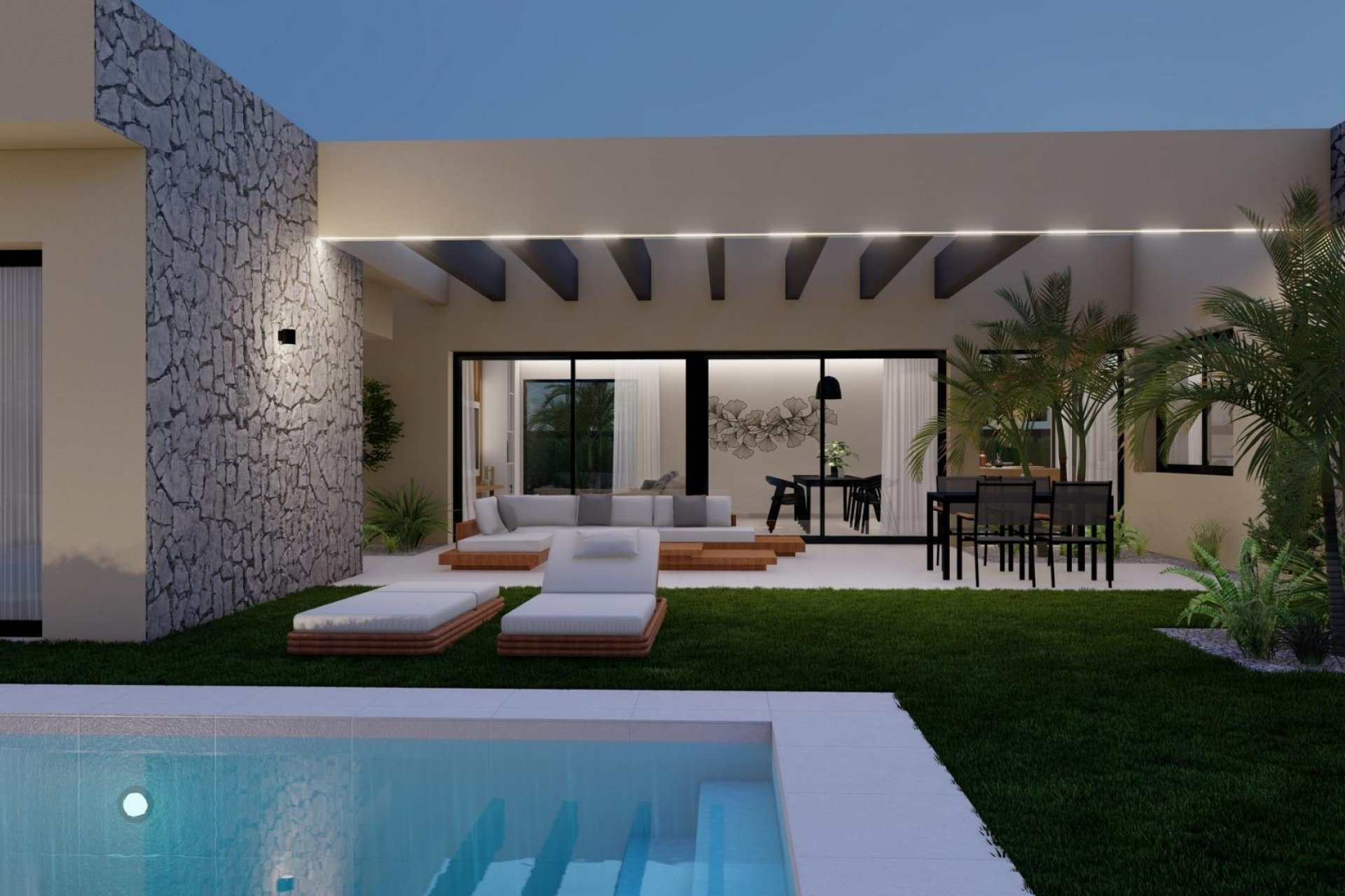 New Build Villas in Altaona Golf Resort, Murcia