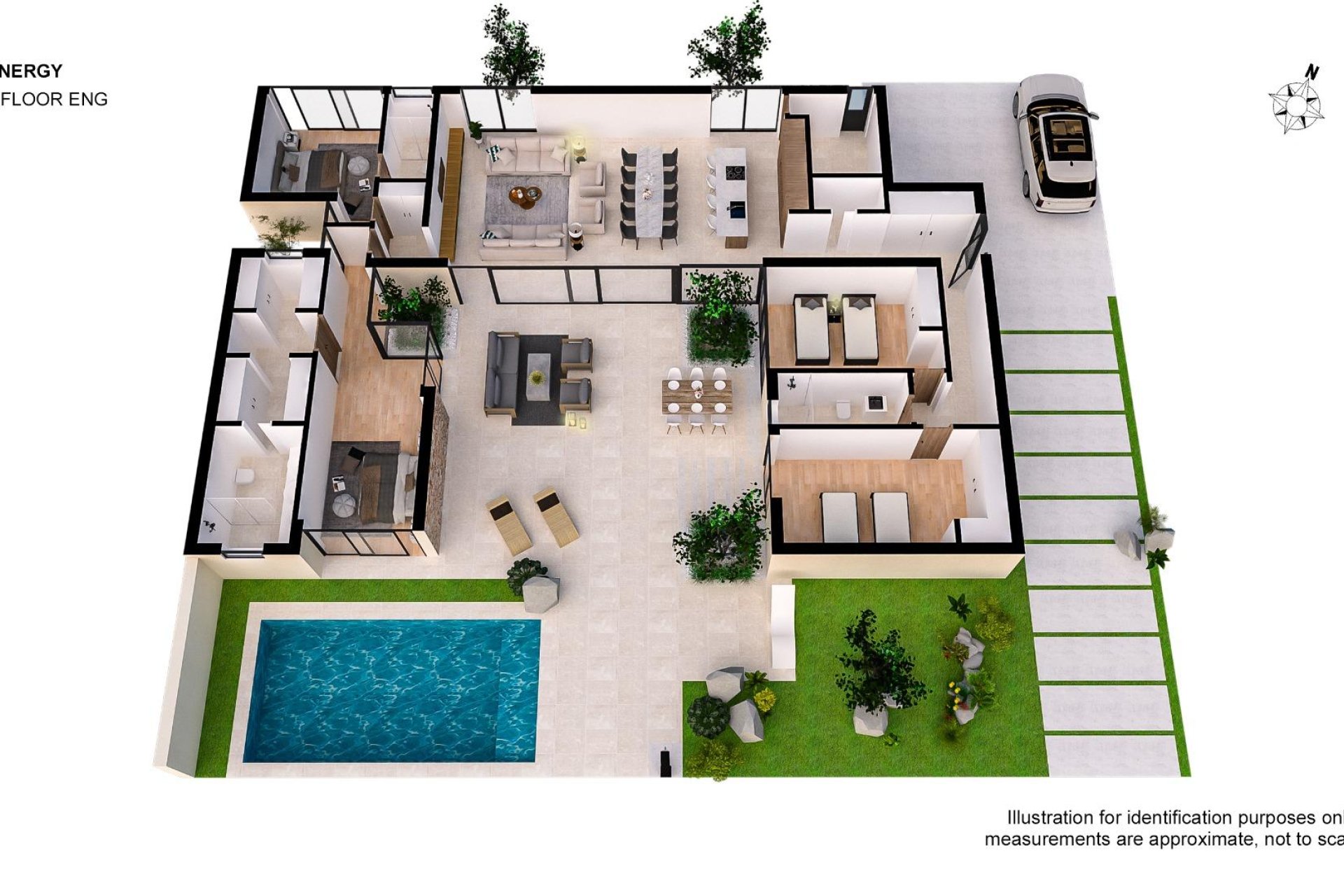 New Build Villas in Altaona Golf Resort, Murcia