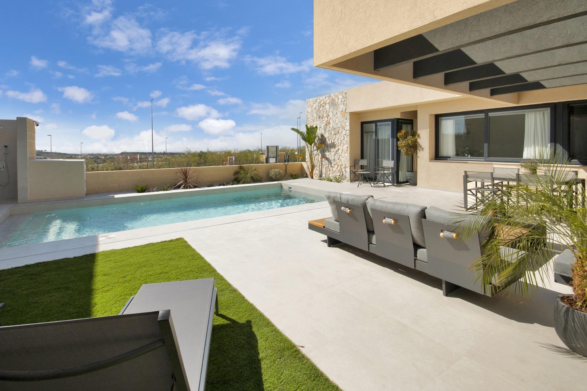 New build villas in Altaona Golf Resort, Murcia