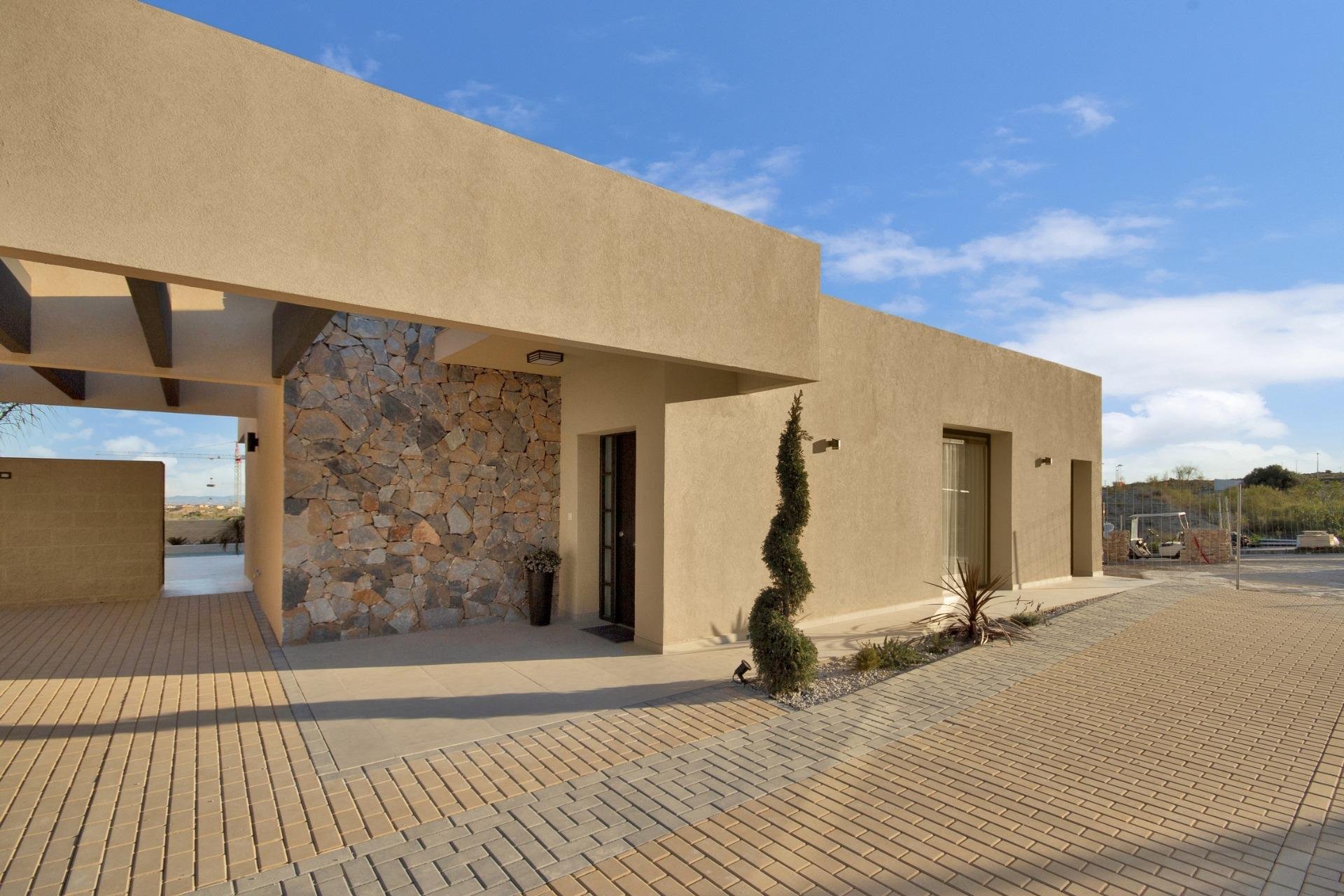 New build villas in Altaona Golf Resort, Murcia