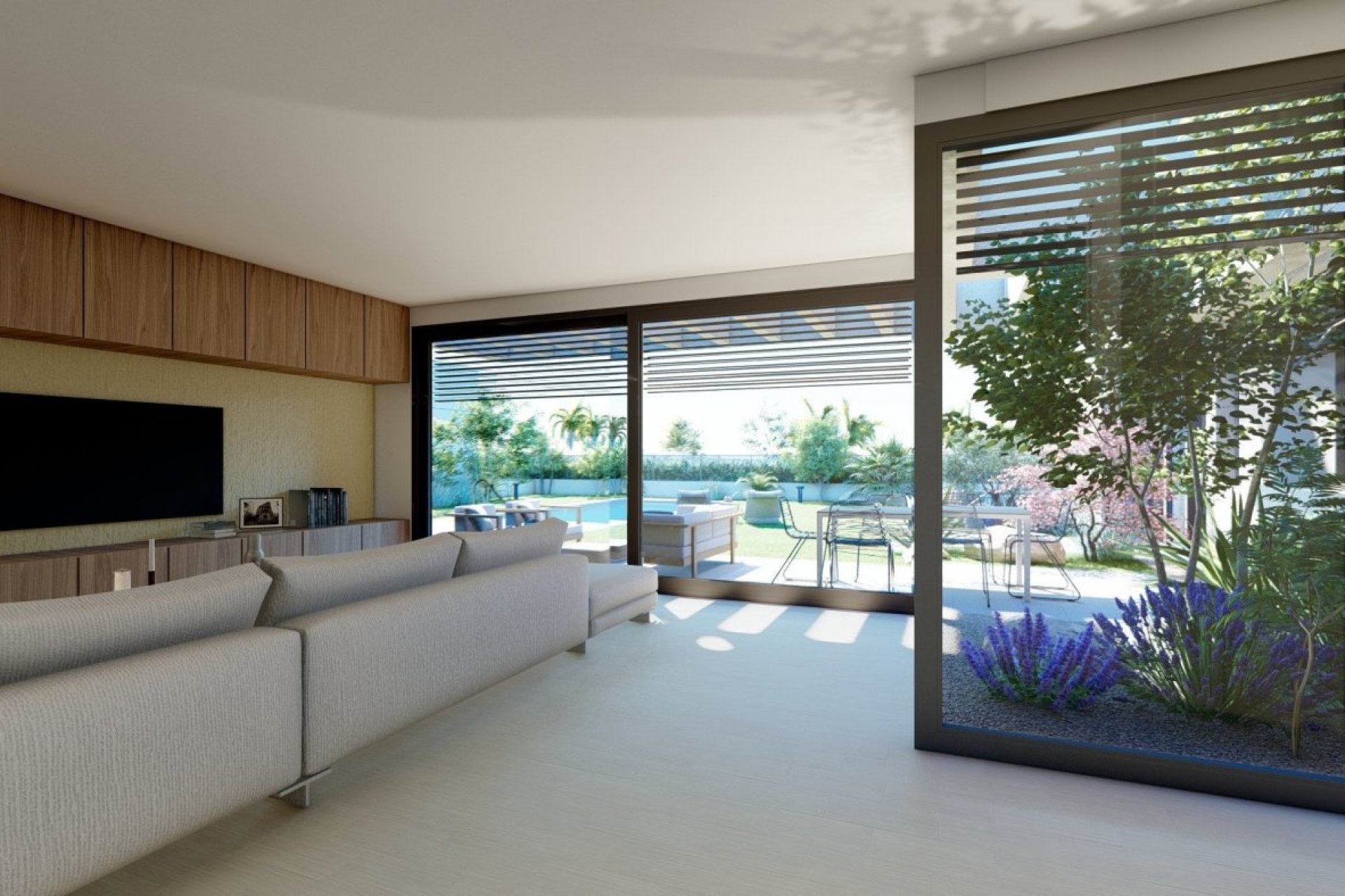 New build villas in Altaona Golf Resort, Murcia