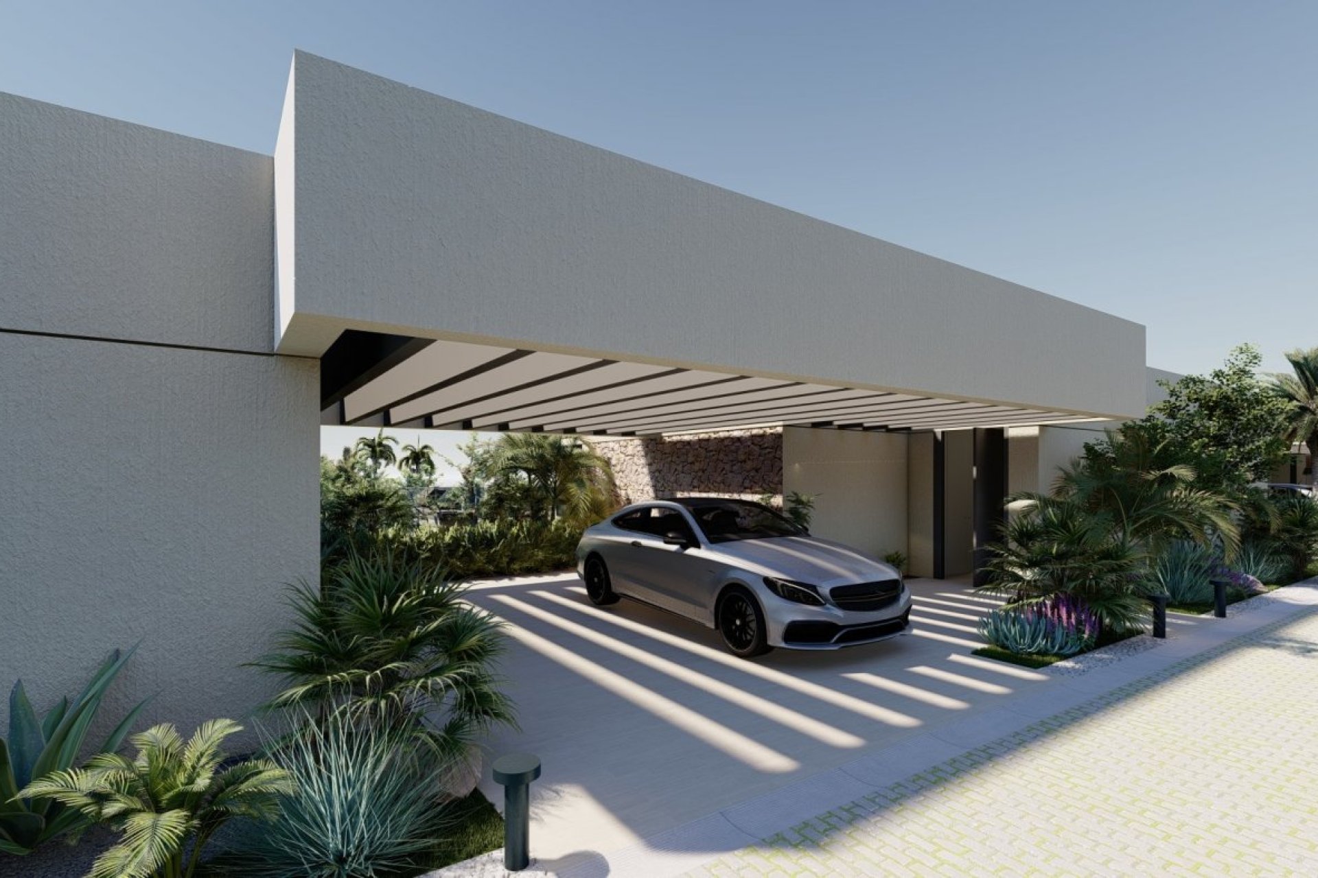 New build villas in Altaona Golf Resort, Murcia