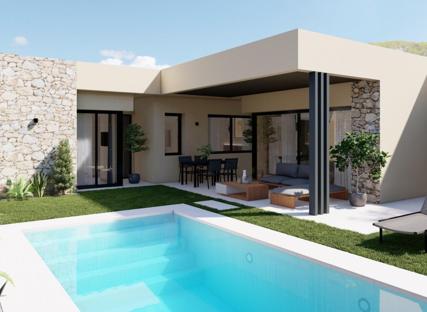 New build villas in Altaona Golf Resort, Murcia