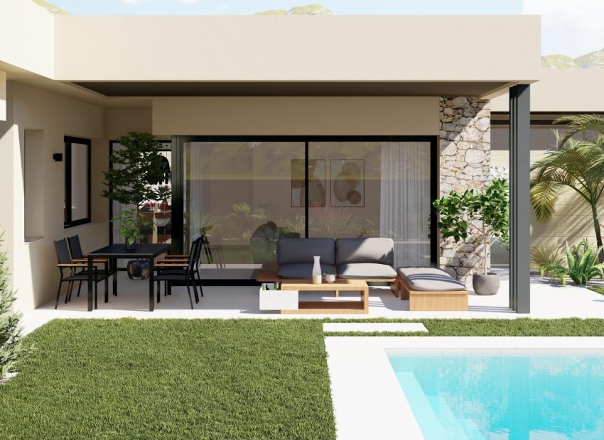 New build villas in Altaona Golf Resort, Murcia