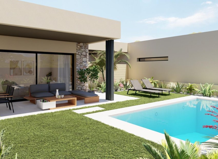 New build villas in Altaona Golf Resort, Murcia