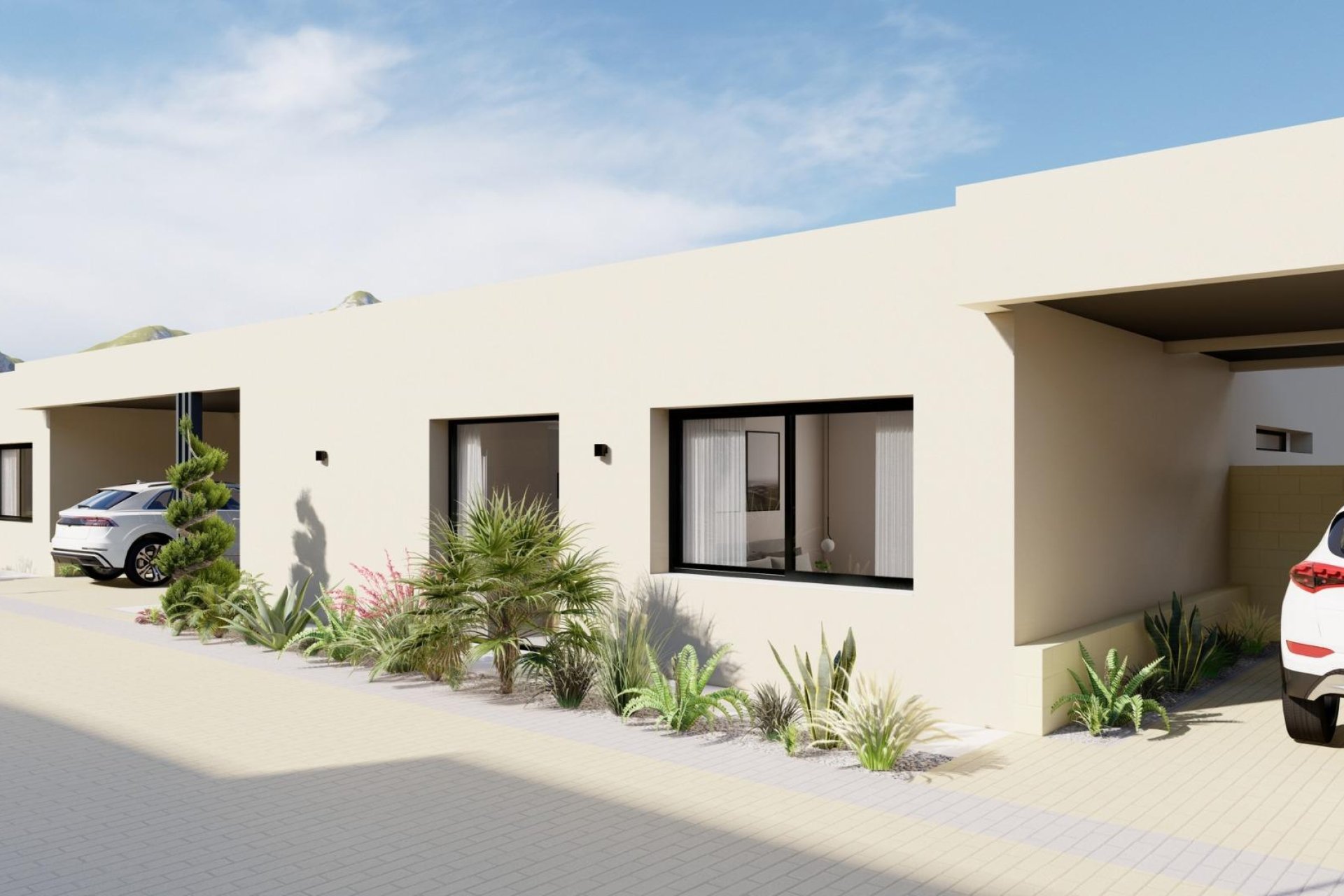 New build villas in Altaona Golf Resort, Murcia