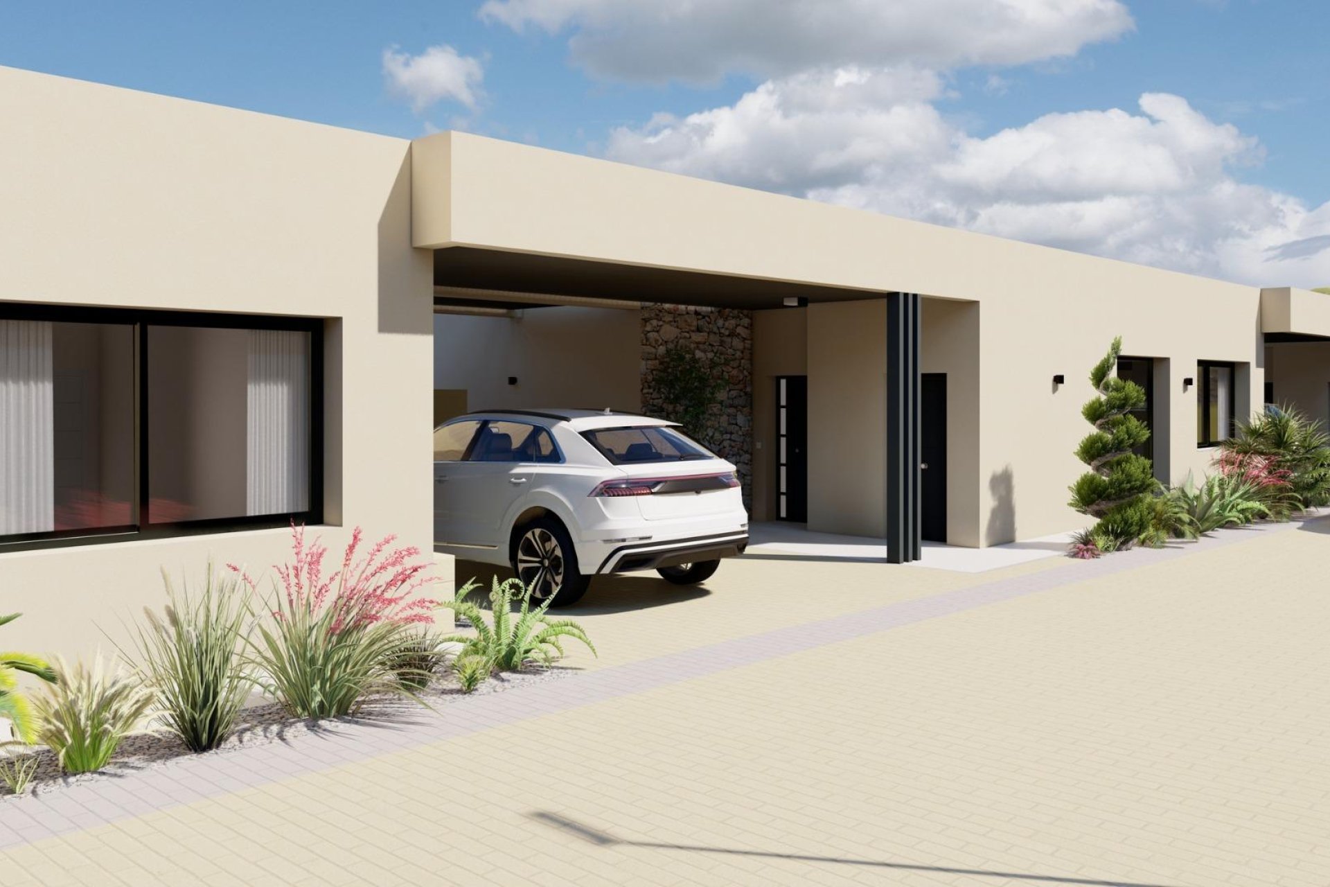 New build villas in Altaona Golf Resort, Murcia