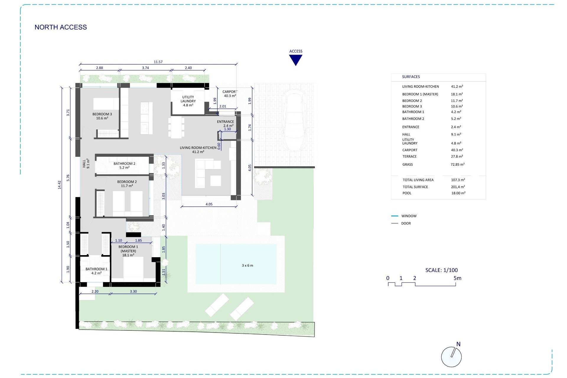 New build villas in Altaona Golf Resort, Murcia