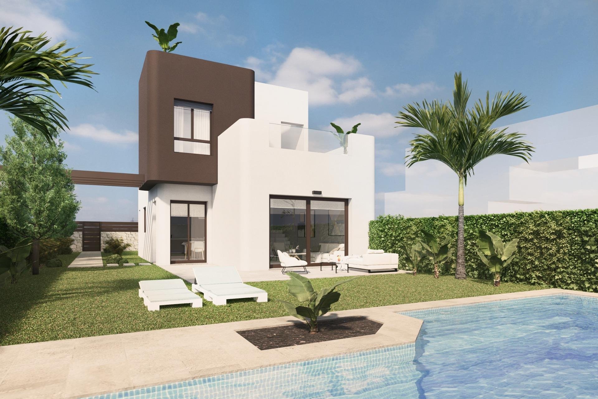 New build villas in Lo Romero Golf Resort