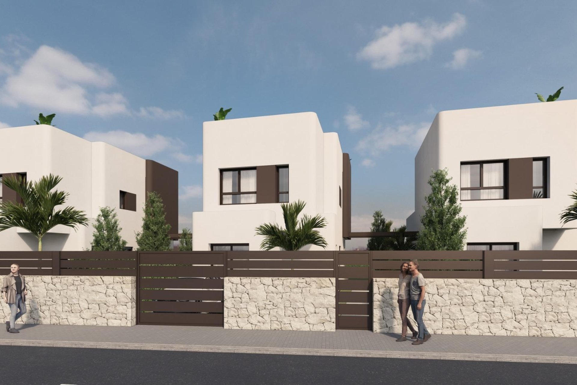 New build villas in Lo Romero Golf Resort