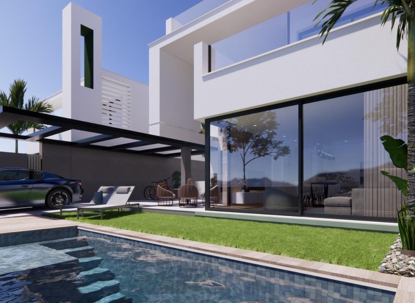 New build villas in private resort, Murcia