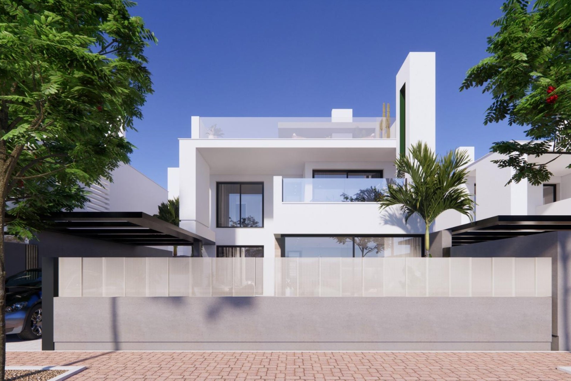 New build villas in private resort, Murcia