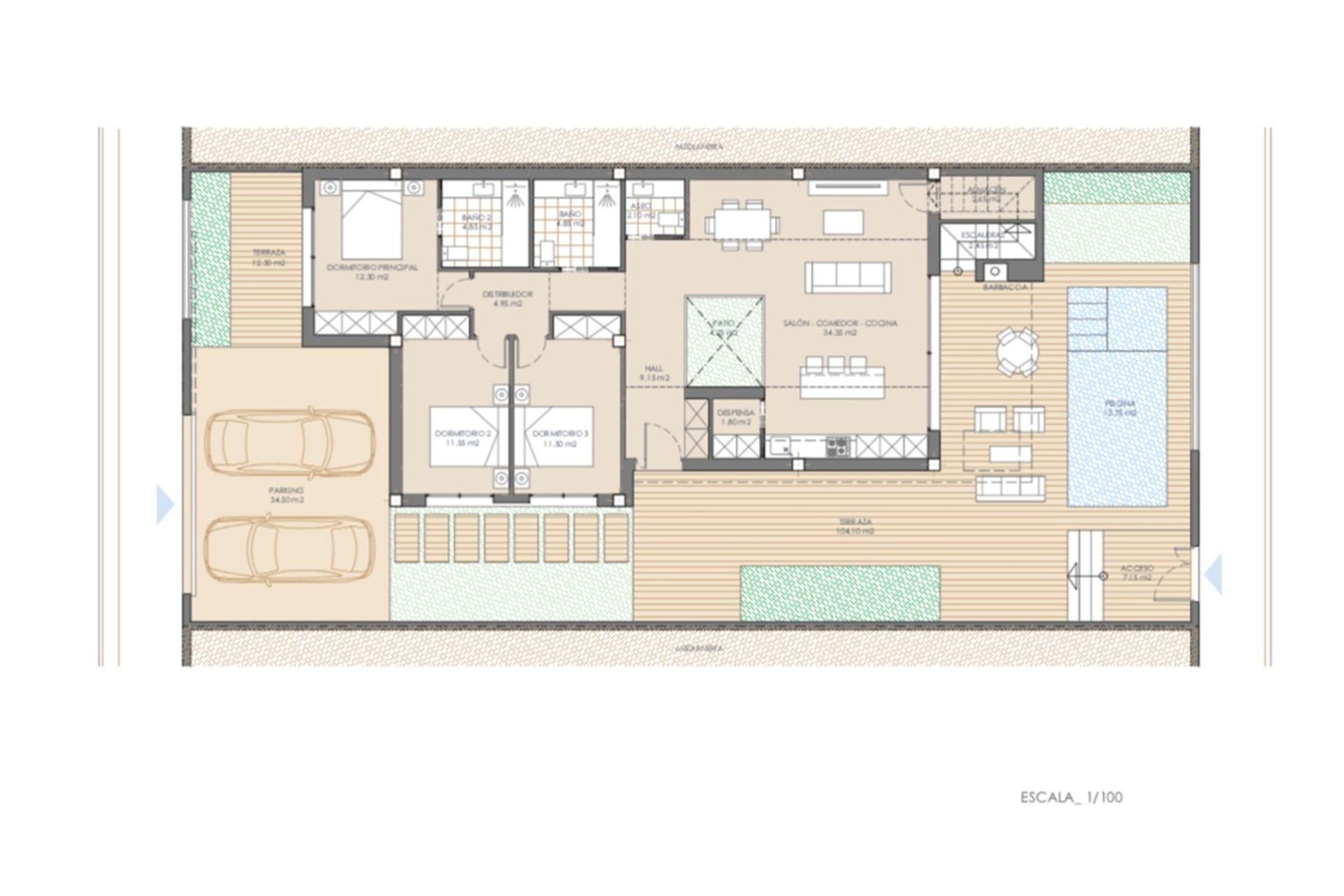 New Build Villas in San Juan de los Terreros