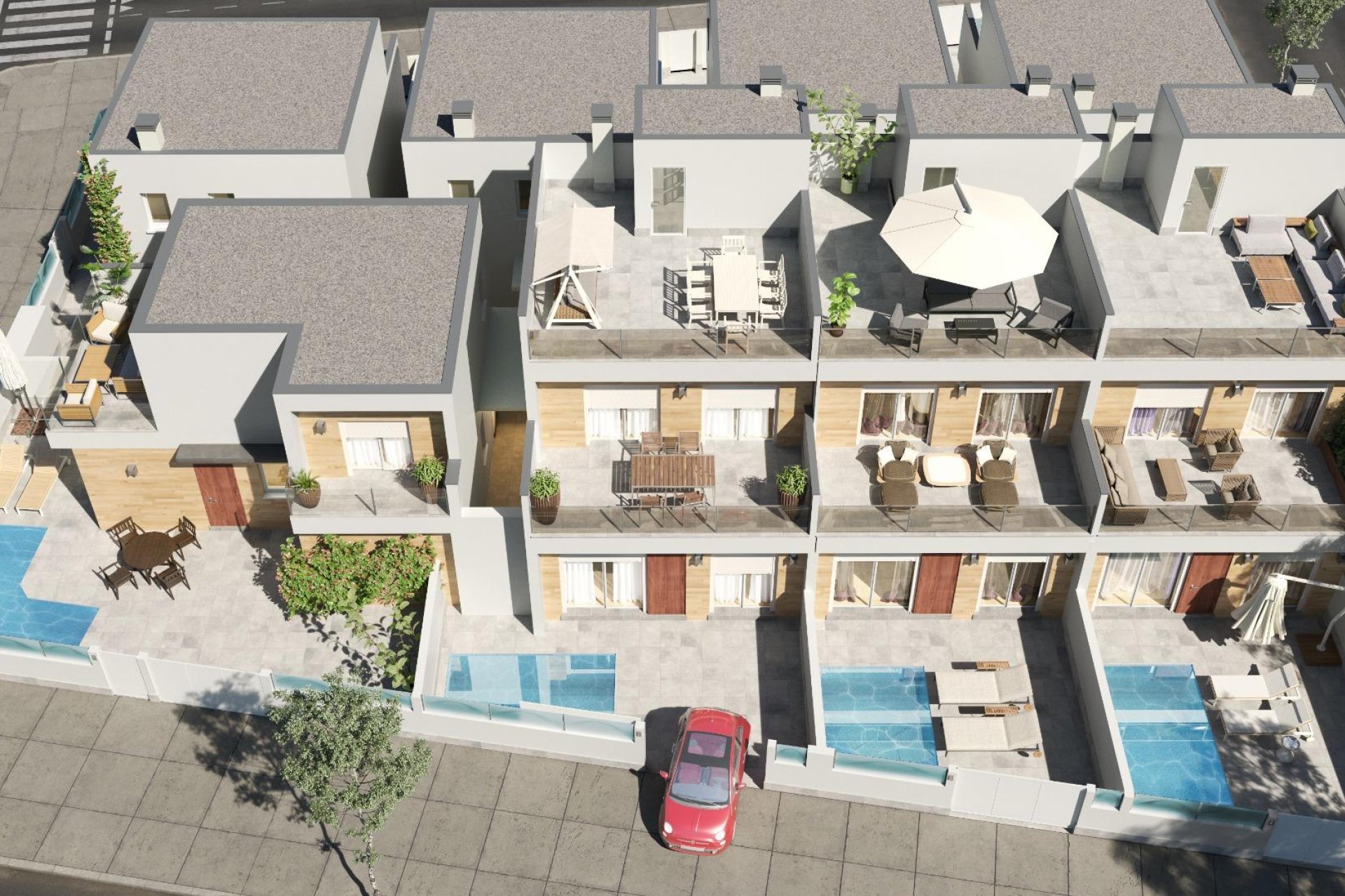 New build villas in San Pedro del Pinatar