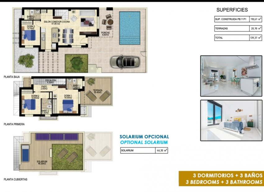 New build villas in Vistabella Golf Resort