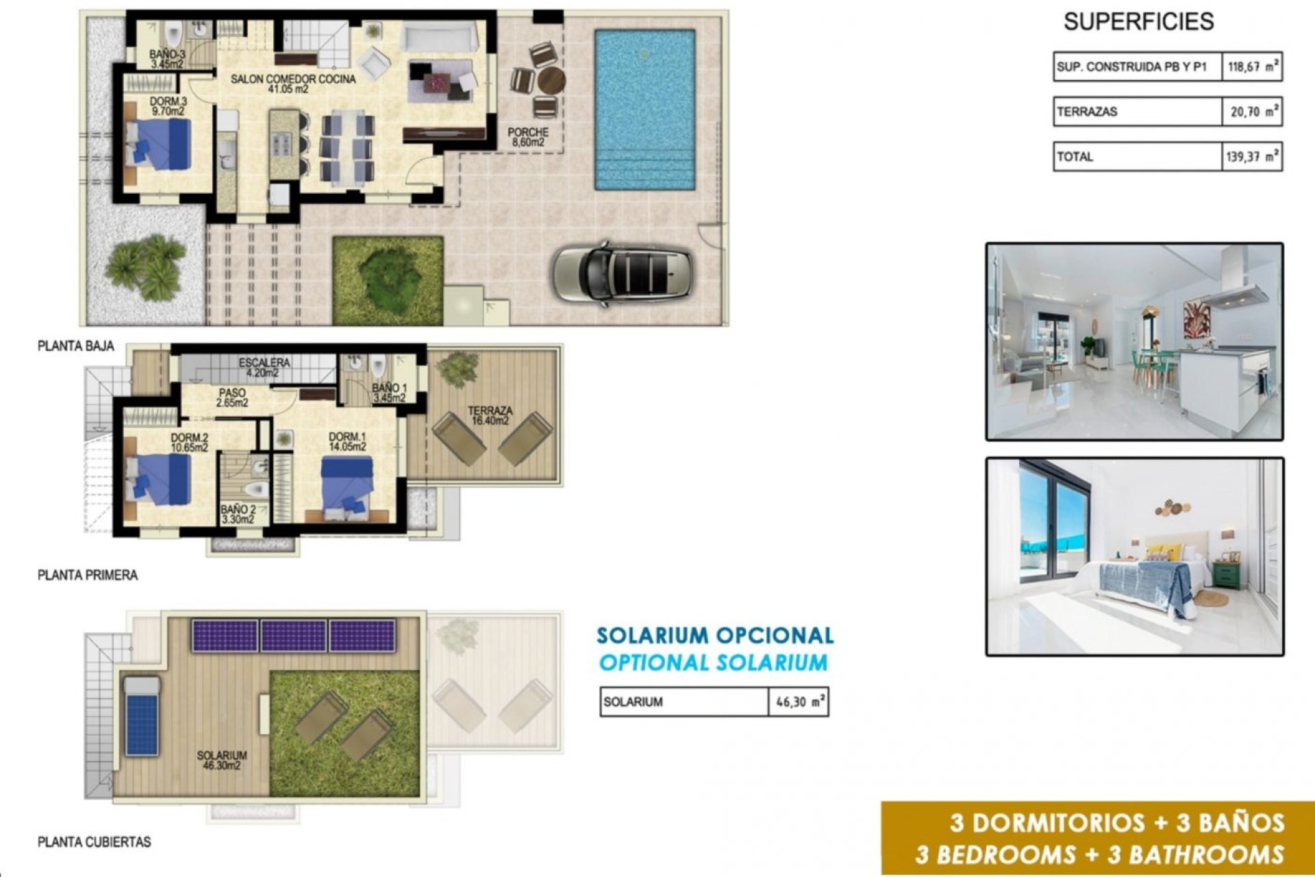 New build villas in Vistabella Golf Resort