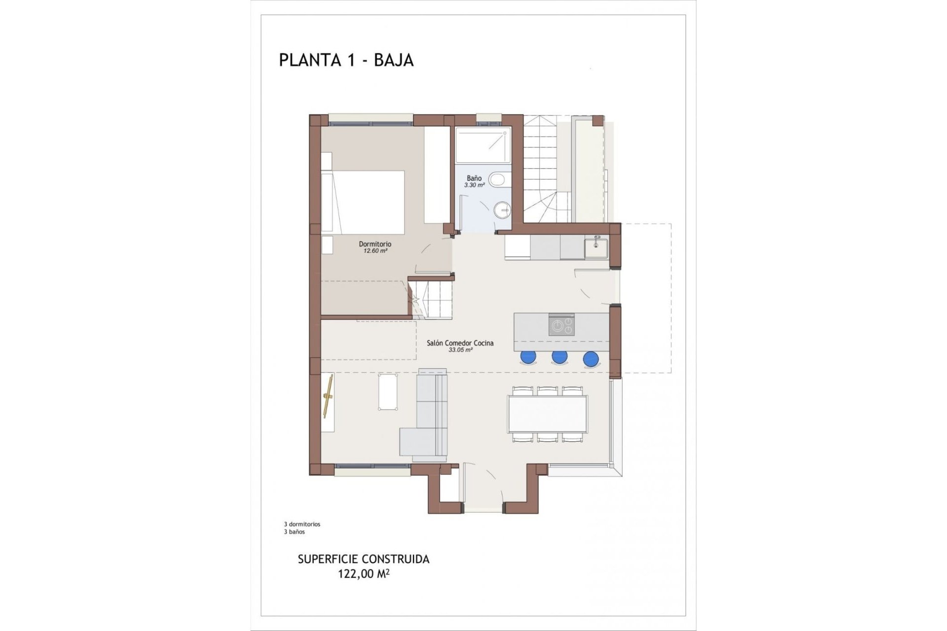 New-build villas on the coast of Vera, Almería