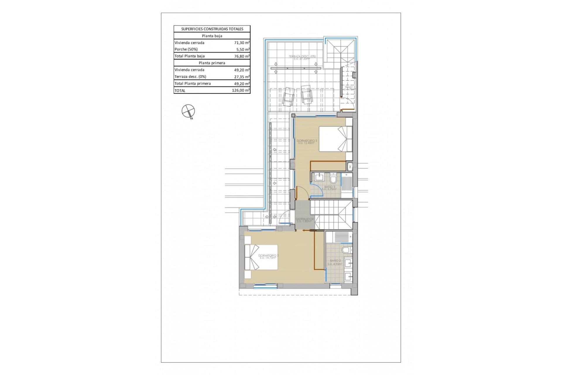 New build villas on the golf course, Pilar de la Horadada