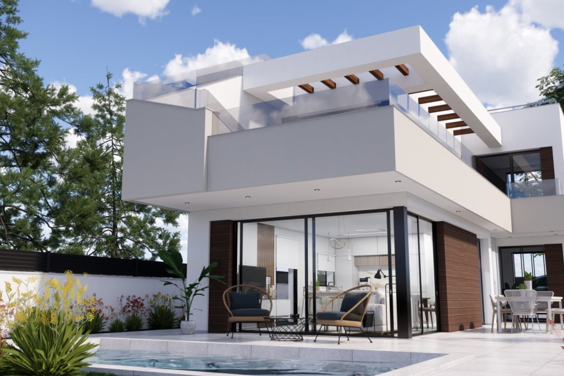 New build villas on the golf course, Pilar de la Horadada