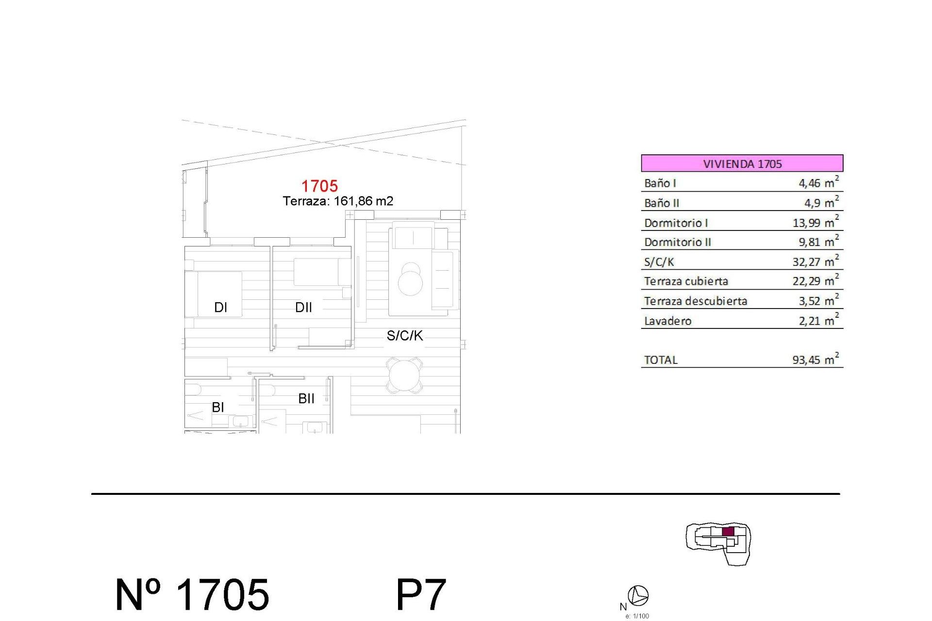 New development with apartments in San Miguel de Salinas