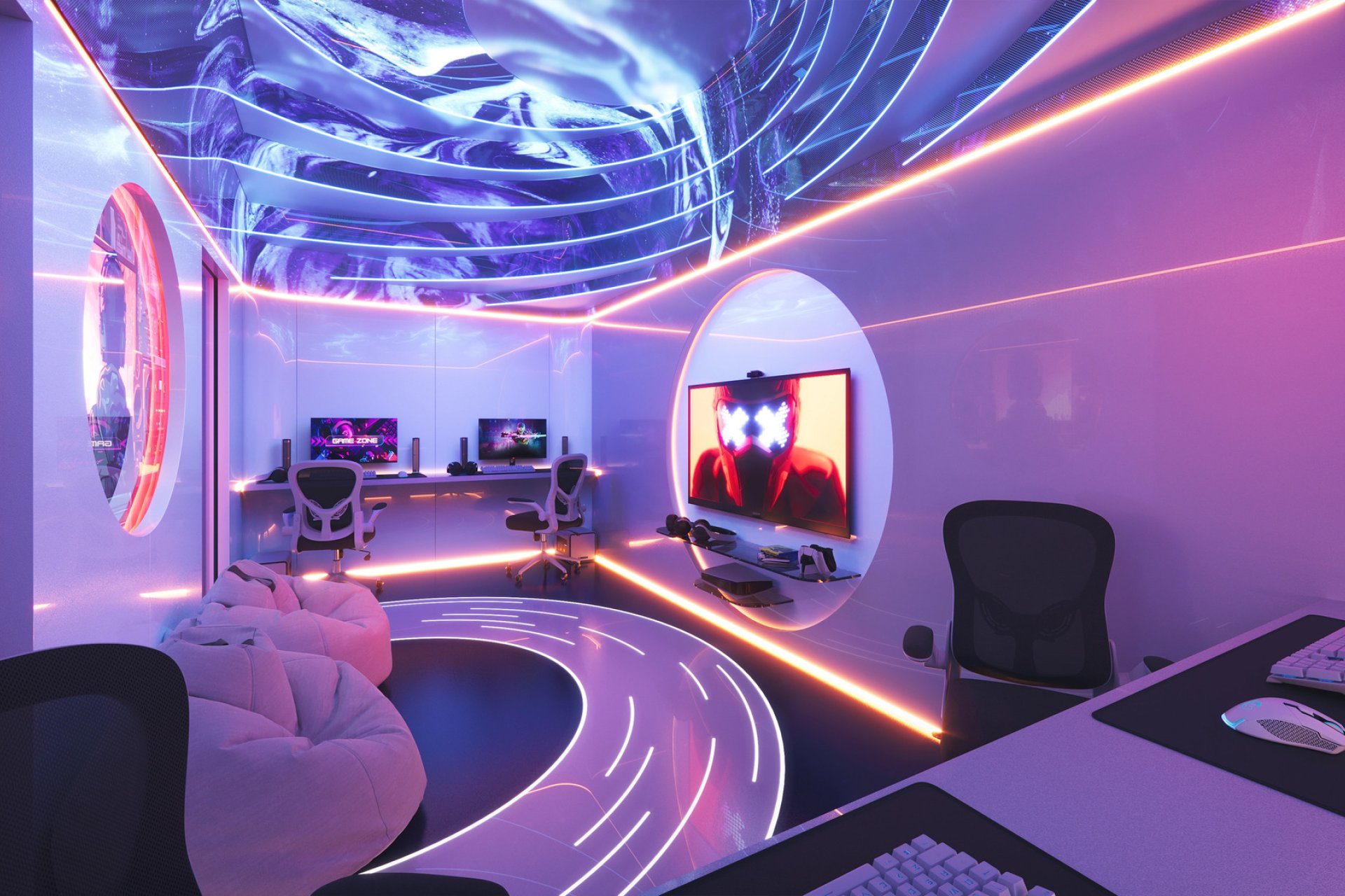 Newly built one-bedroom apartment with sea views and swimming pool in Las Lagunas de Mijas