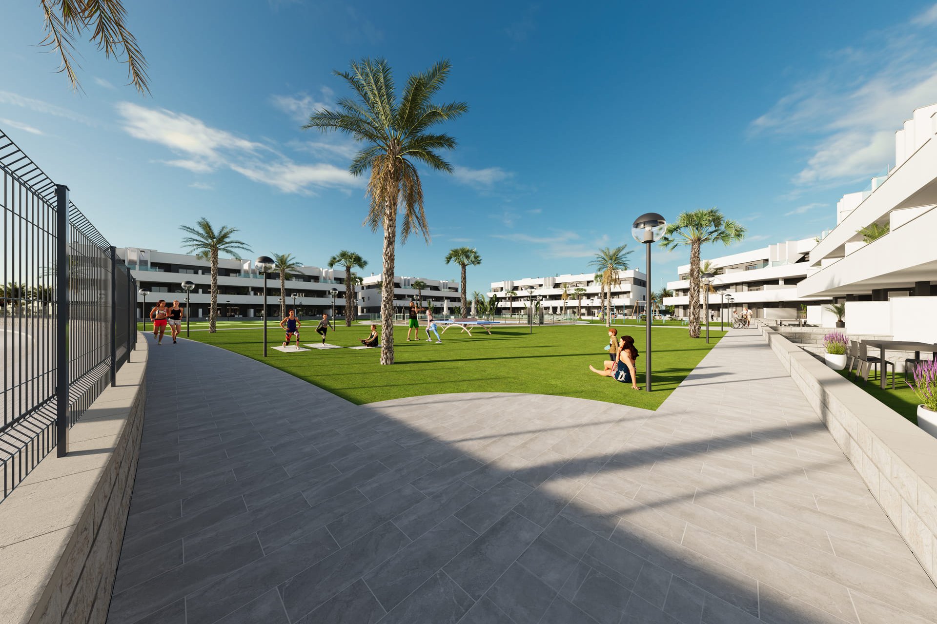 Nieuw luxe 3-slaapkamer appartement met zwembad in Guardamar del Segura, Costa Blanca