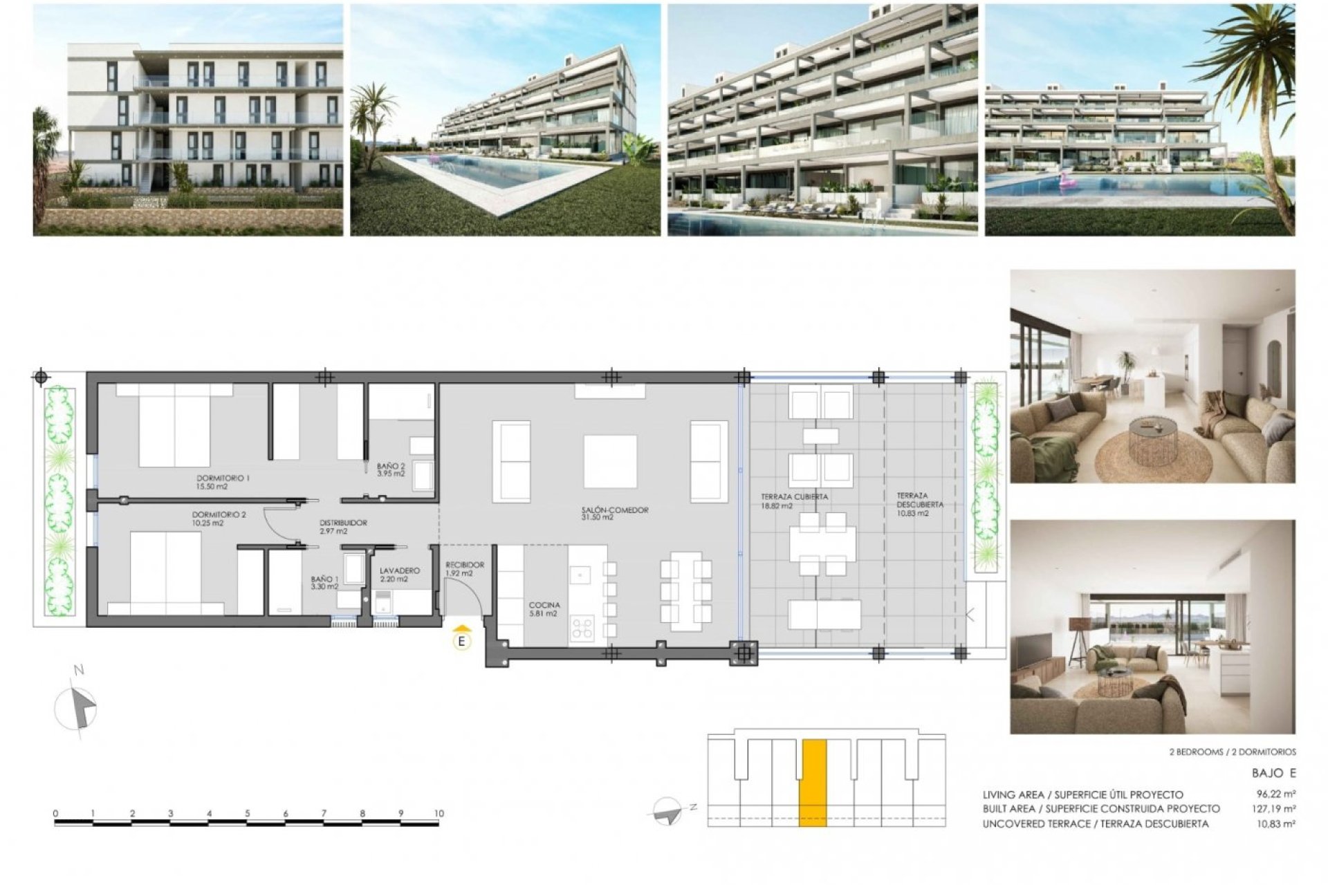 Nieuwbouw appartementen in Mar de Cristal