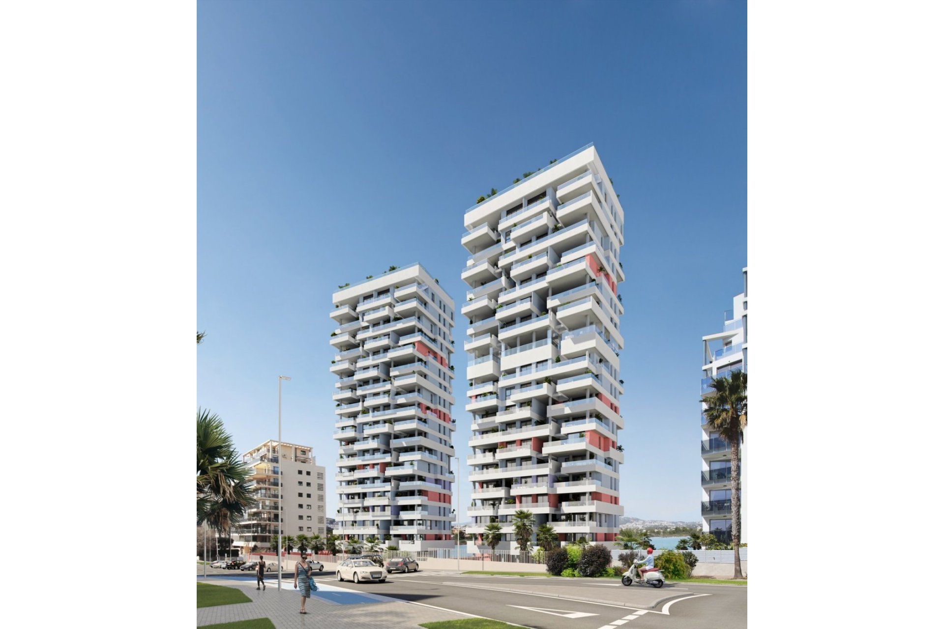 Nieuwbouw Appartementen met Uitzicht op Zee in Calpe