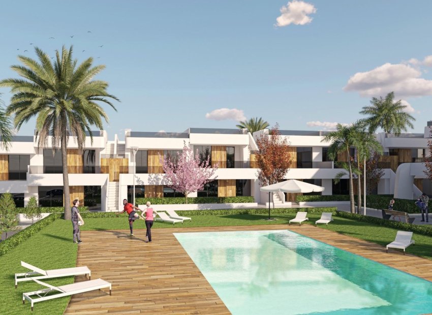 Nieuwbouw Bungalow Appartementen in Condado de Alhama Golfbaan