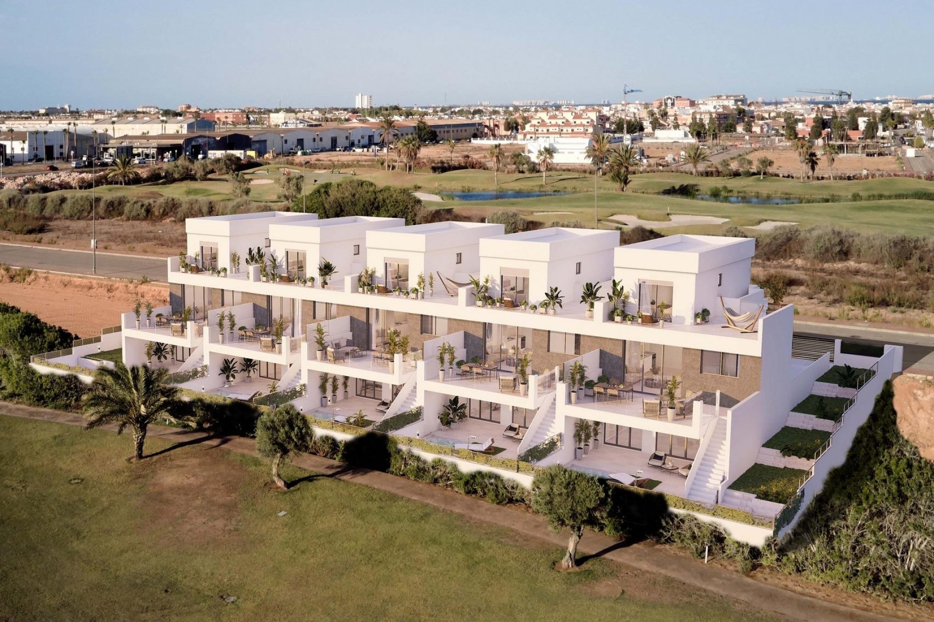 Nieuwbouw Halfvrijstaande Villa's in Los Alcázares