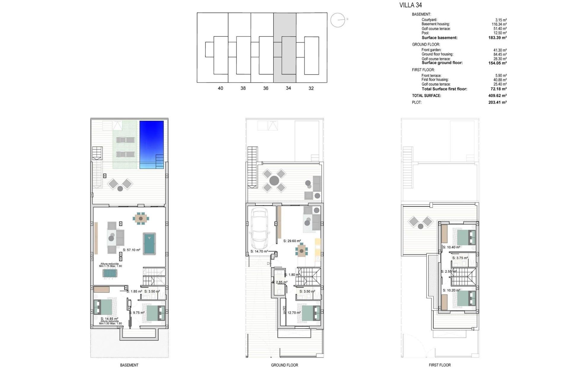 Nieuwbouw Halfvrijstaande Villa's in Los Alcázares